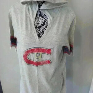 Mtl Canadiens hooded tee